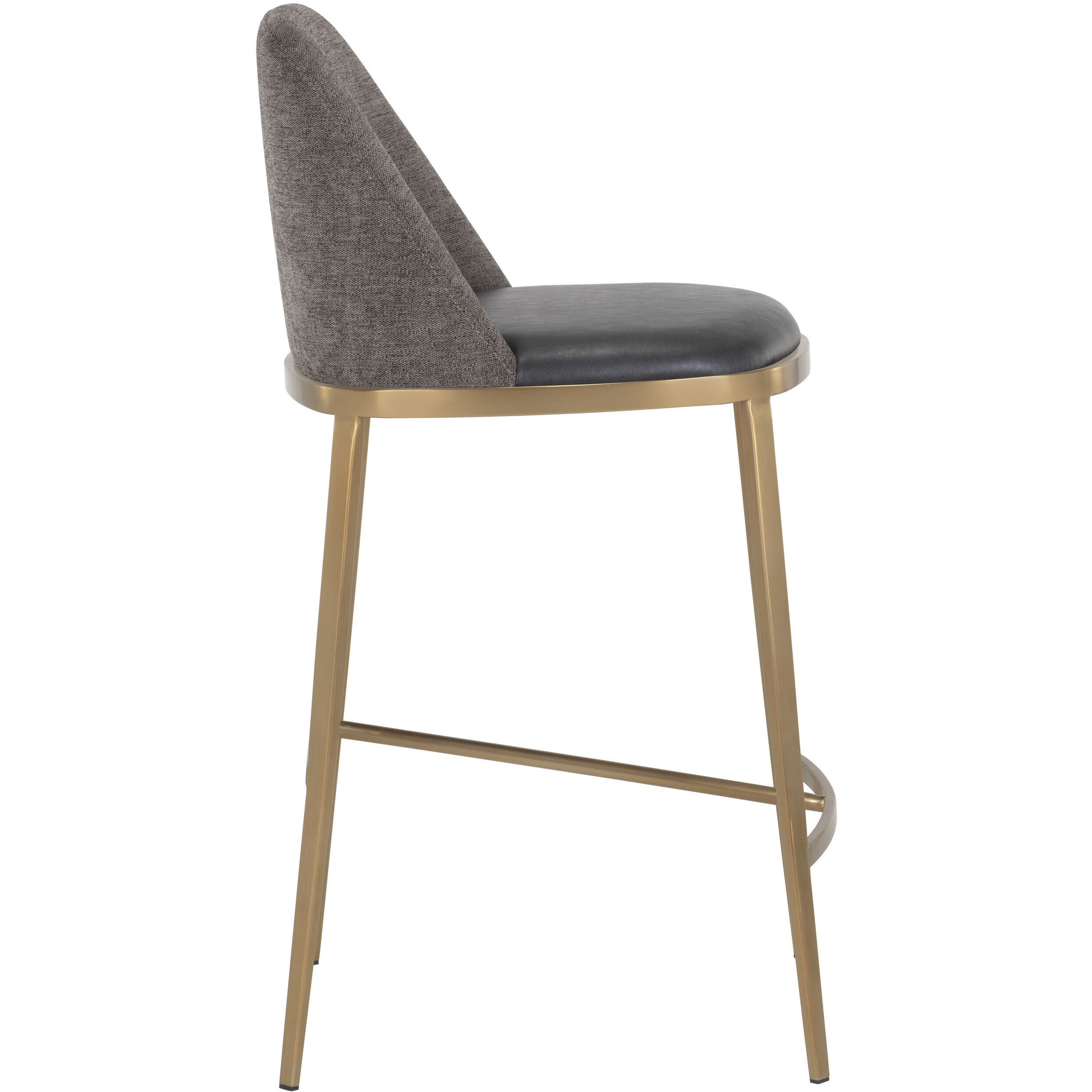 Dover 36 inch Bravo Portabella / Sparrow Grey Counter Stool